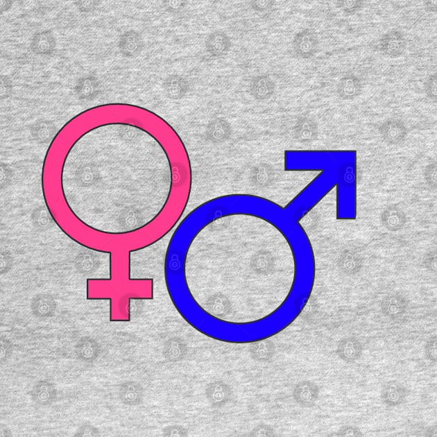 Male and Female Symbols by dalyndigaital2@gmail.com